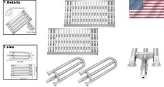 High-Performance Heat Diffuser Kit for DCS BBQ – Stainless Steel & Ceramic Rods
