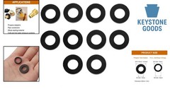 10 Pcs Propane Gasket Set for Regulator & Fittings | Leak-Proof Rubber Seals …