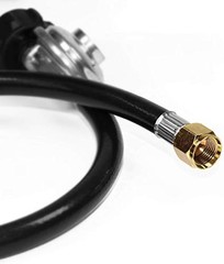 3ft Propane Regulator Hose & Tank Gauge – Universal Grill Replacement Parts, QCC