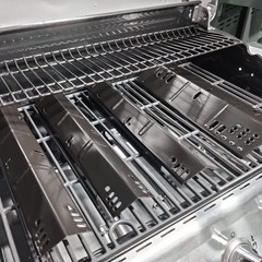 4 PCS Grill Heat Plate DynaGlo DGH450CRP 4 Burner Porcelain Steel
