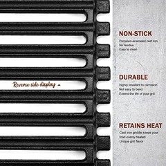 GGC 17″ Grill Grates Replacement for Charbroil Infrared 3 Burner 463242515 46…