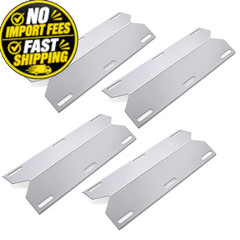 Cozilar 17 3/4″ Grill Heat Shield Plates Burner Cover Gas Grill…