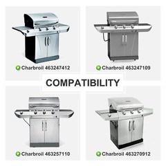 Grill Parts Kit Compatible with Charbroil 463257110 463247109 463247412 46327…