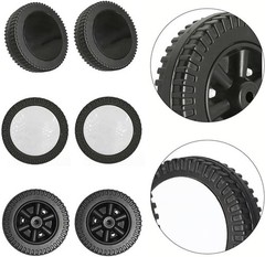 6-Inch Heat Resistant BBQ Grill Wheels – Universal Fit for Charbroil & More