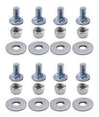 YBW Go-Cheers 8 Pack 710-0451 Stainless Steel Replacement Nuts/Bolts Fits MTD