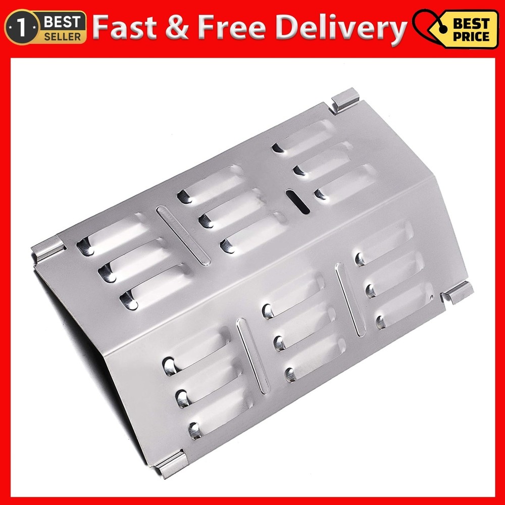 Stainless Steel Grill Flavorizer Bar Heat Shield for Portable Gas Grills