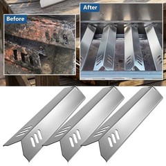 Enamel Heat Plate Set 3 pcs for Uniflame For gas Grills DGF510SBP GBC1440WRSB C