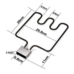 Wadeo 1500 Watt Heating Element, Masterbuilt Electric Smoker And Grill