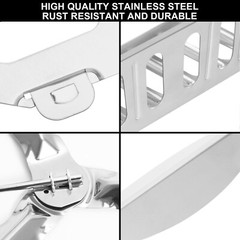 Grill Replacement Parts for Weber Charcoal Basket 7403 62423 & Weber 22-1/2-I…