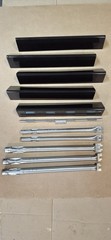 FULL Gas Grill Rebuild Kit,includ: 5 Burner Tubes,heat Plates/Flame Timer,more..