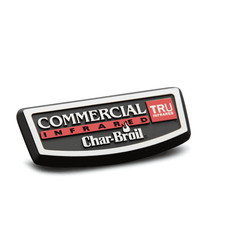 Charbroil Grill Part # G350-0048-W1 – Logo Plate, Charbroil Tru