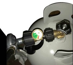 Propane Tank Gauge/Leak Detector Compatible with All appliances with a ACME/QCC1