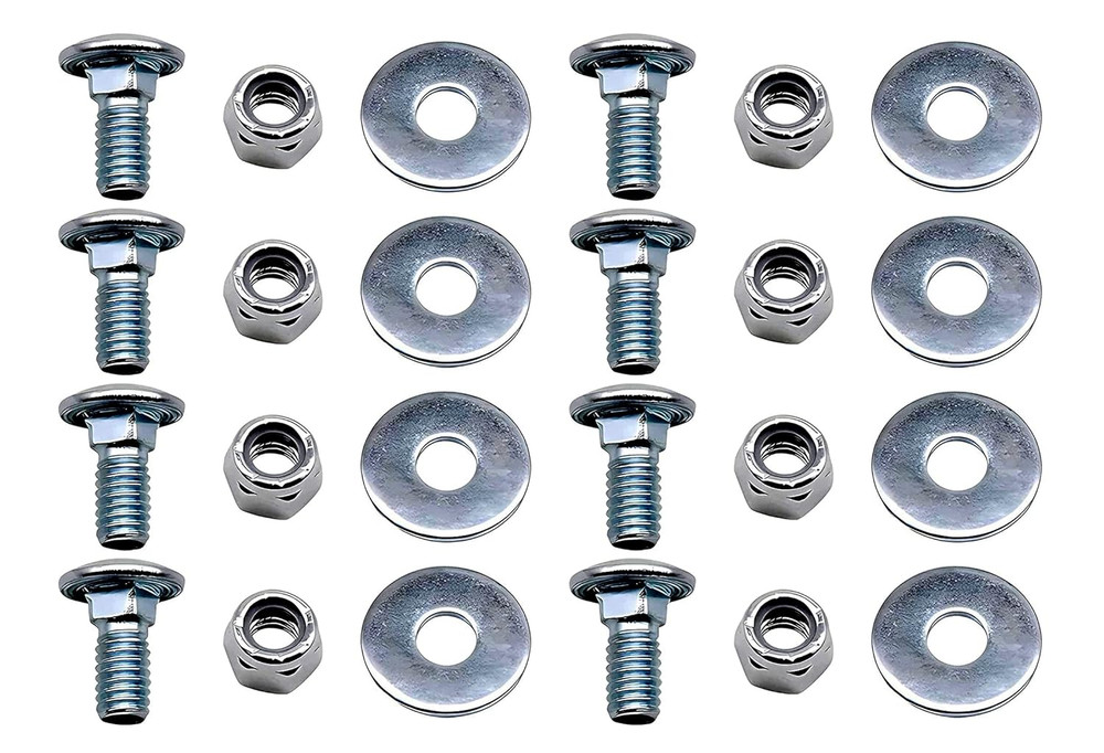8 Pack 710-0451 Stainless Steel Replacement Nuts/Bolts Fits MTD