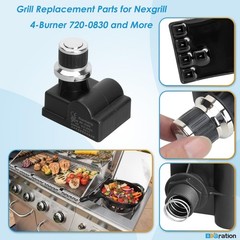 Grill Igniter Kit DHL1285Q For Nexgrill 5Outlet Tact Push Button Parts