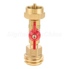 1lb to 20lb Propane Tank Adapter Valve Connector QCC/Type1 For BBQ Grill Propane