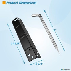 Grill Replacement Parts Kit 3-Pack Heat Plates & Igniters for Walmart Expert