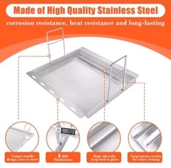 Full Size Griddle Insert for Weber Spirit I & II 200 GS4 Series Gas Grills
