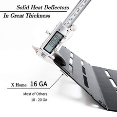 (2) Heat Deflector Replacement for Weber 65505 7622, Genesis 300 Series E/S 310