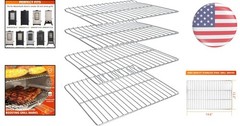 Upgrade Your Masterbuilt Smoker with 4 Stainless Steel Cooking Grates, 30 Inch