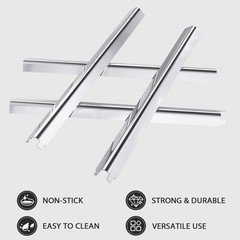 Uniflasy Grill Replacement Parts for CharBroil Performance 4-Burner Sliver