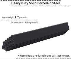 X Home 21.5″ Flavorizer Bars for Weber Genesis Silver A Spirit 200, 5-Pack