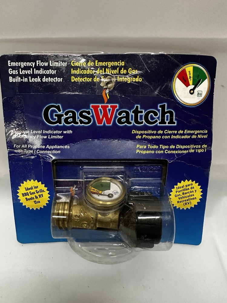 Gas-Watch Brass Propane Level Indicator / Safety Gauge – UL Approved NEW