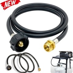6/12FT Propane Adapter Hose LP Tank 1lb to 20lb Converter QCC1 Type1 Gas Grill