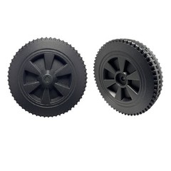 2Pcs For Charbroil 7 Inch Wheels Replacement for Smooth Outdoor Cooking