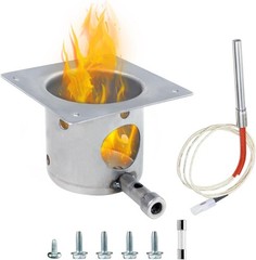Pellet Grill Fire Burn Pot & Hot Rod Ignitor Kit for Traeger & Pit Boss