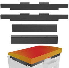 22 Inch Magnetic Wind Guards for Blackstone Griddle Grill Accessories