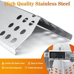 Hisencn Replacement Parts for Monument Grills 24367, 35633, 17842, Silver