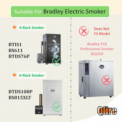 Heating Element Compatible with Bradley Smoker BS611 / BTDS76P 4-Rack Outdoor El