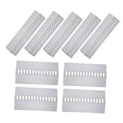 Grill Heat Shield Heat Plates for Bull Grill Replacement Stainless Steel 9