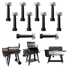Replacement Motor Shaft Nuts and Bolts Compatible with Traeger For Z Grills Pell