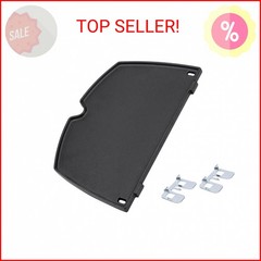 6558 Griddle for Weber Q100 Q120 Q1000 Q1200 Series Grills,Cast Iron Grill Parts