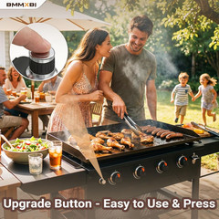 4 Outlet Electronic Grill Igniter with 4 pack Ignition Needles for Blackstone 36