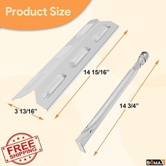 BQMAX Kenmore 3 Burner Grill Heat Plate Burner Kit Parts