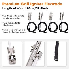 Grill Replacement Parts for Charbroil Advantage Series Burner 464015, 3