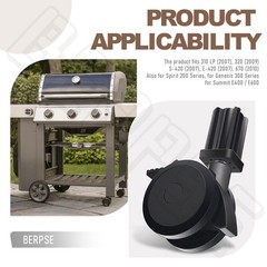 70360 Locking Caster with Insert for Weber Spirit Series 20092012, Genesis Se…