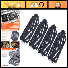 Grill Heat Deflectors for Genesis II E-410 E-415 E-435 LX E-440 Gas Grills, 16GA