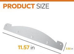 Magnetic Heat Deflector for Pit Boss Pellet Grill Flame Tamer Main Plate, Hea…