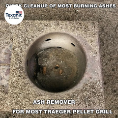 Ash Remover for Pellet Grill Burn Pot, Compatible with Most of Traeger Pit Boss
