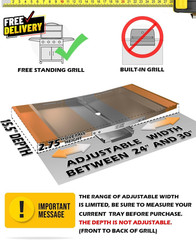 Grease Tray with Catch Pan Dyna Glo Grill Replacement Parts Universal Drip Pan..