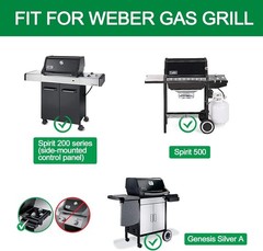 7507 Grill Burner with 7535 Flavorizer Bars for Genesis Silver A, Spirit 200 …