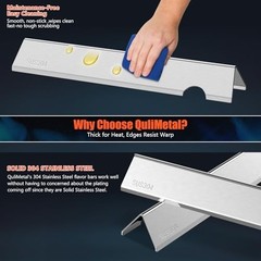 Replacement Flavorizer Bars & Heat Deflector for Genesis II Grills, 304 Stainles