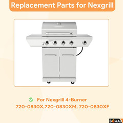 Grill Replacement Parts Kit for Nexgrill 4 Burner 720-0830X