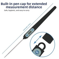 For Kitchen Probe Thermometer for Baking Grilling Brewing with Quick Read