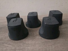 Char-Broil Performance Black Burner Gas Grill Knob Replacement Lot Set Of 5