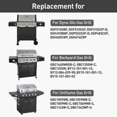 Grill Heat Plates Replacement Parts For Dynaglo Backyard & Uniflame Grill Dgf510