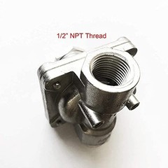 Natural Gas Grill Regulator 1/2″ NPT Low Pressure 10″ LPG 4″ NG Max Inlet 1/2 PS